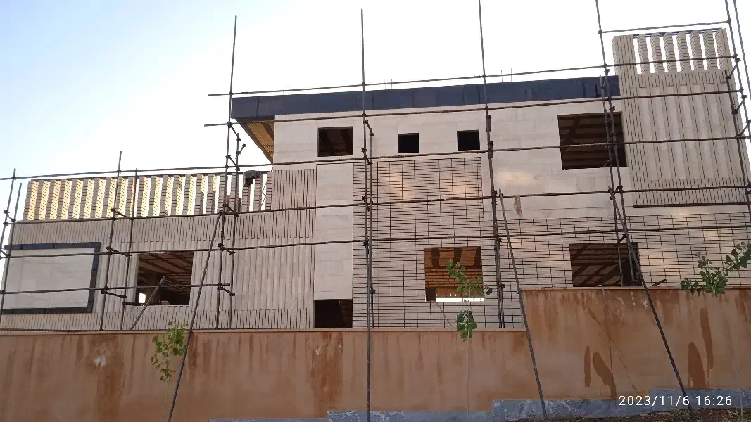 اجرای نمای سنگ و آجر و سرامیک|خدمات پیشه و مهارت|شهرکرد, |دیوار