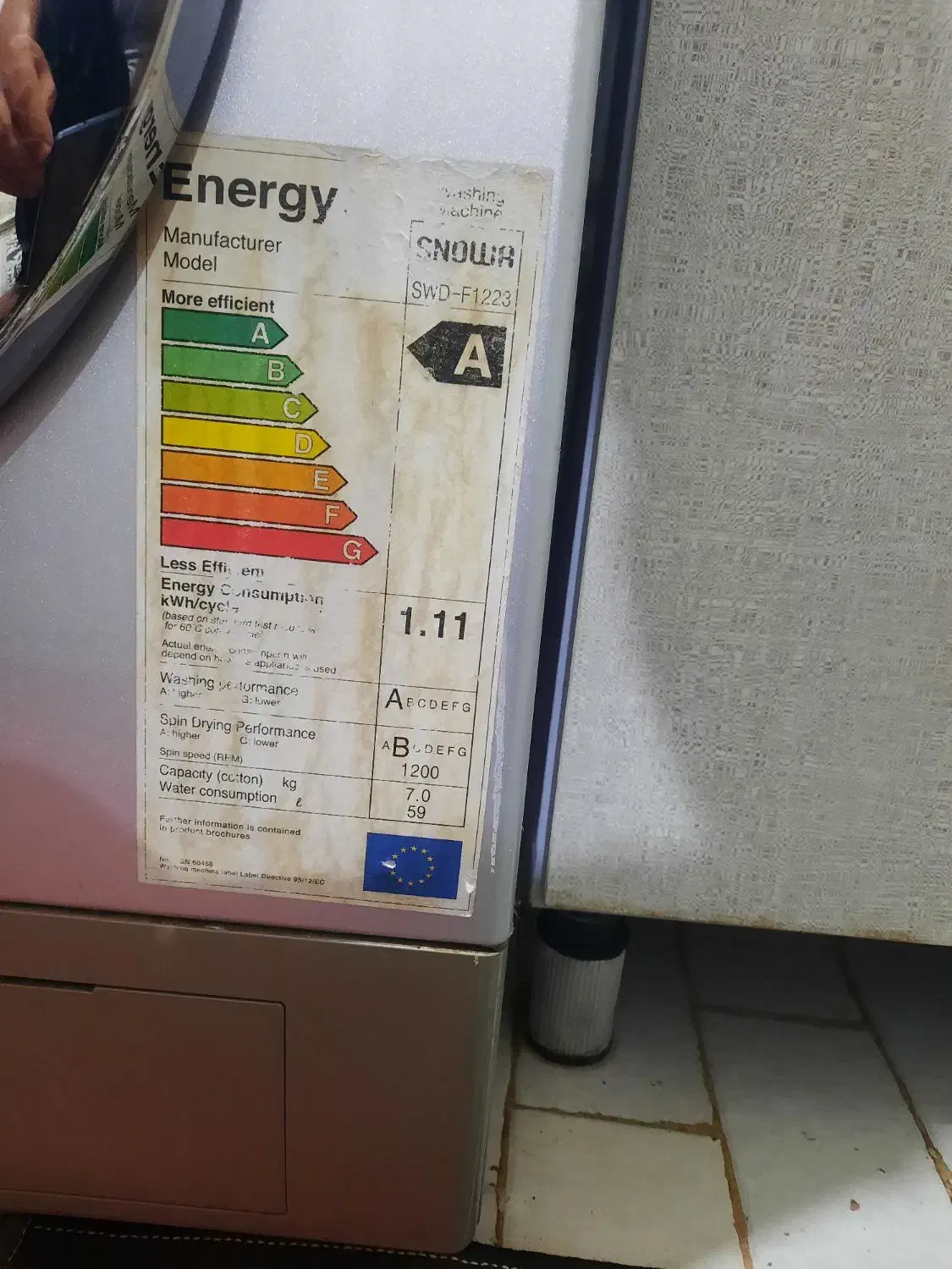 لباس شویی اسنوا|ماشین لباسشویی و خشککن لباس|رباطکریم, شهرک والفجر|دیوار