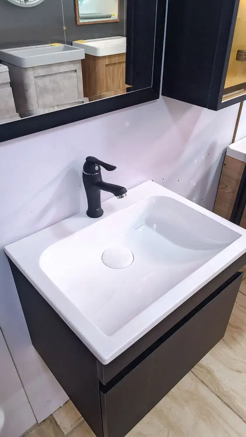 روشویی ابعاد کوچیک برای فضای کم|لوازم سرویس بهداشتی|کرمانشاه, |دیوار