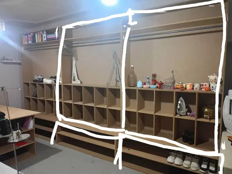 طبقات MDFخالص|کتابخانه، شلف، قفسه‌های دیواری|سنندج, |دیوار