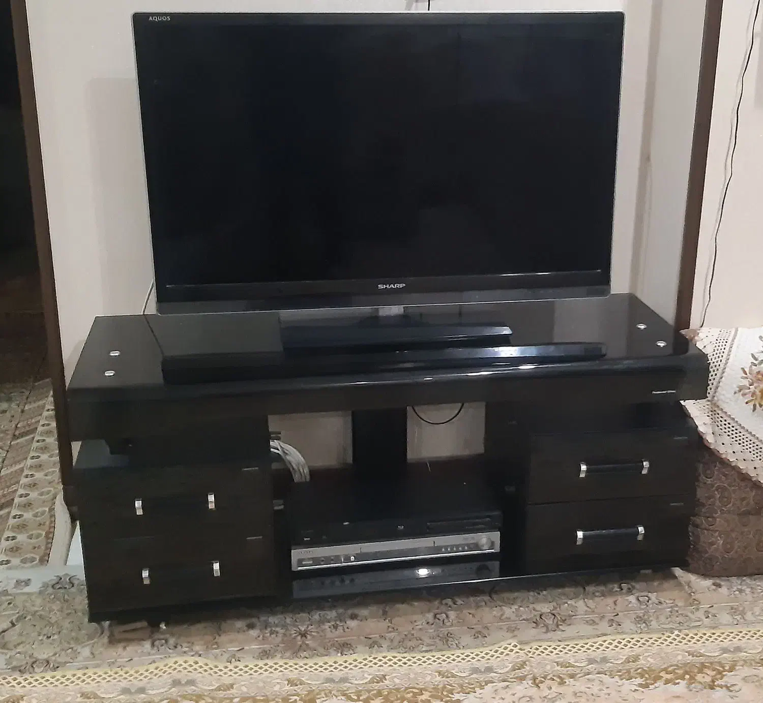 میز تلویزیون شیشه ای|میز تلویزیون|یزد, |دیوار