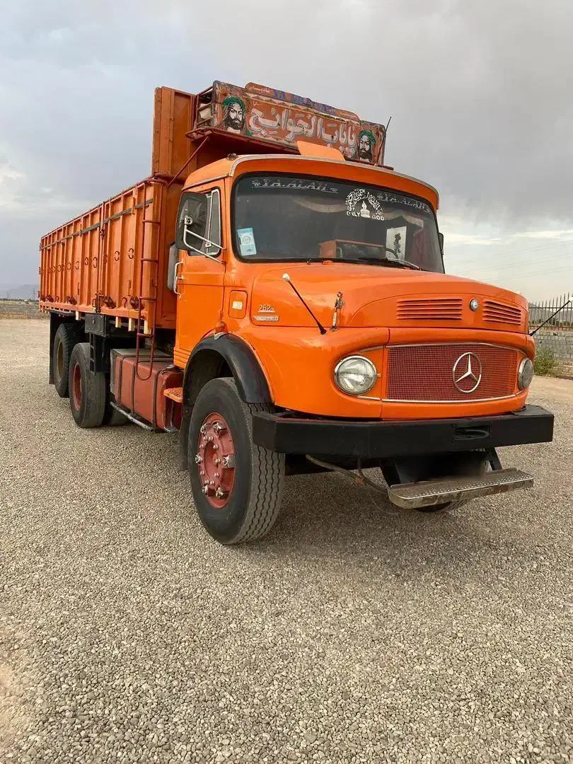 بنز ده چرخ فابریک بالاگیر شرکت نفتی مدل ۶۰|خودرو سنگین|ابهر, |دیوار