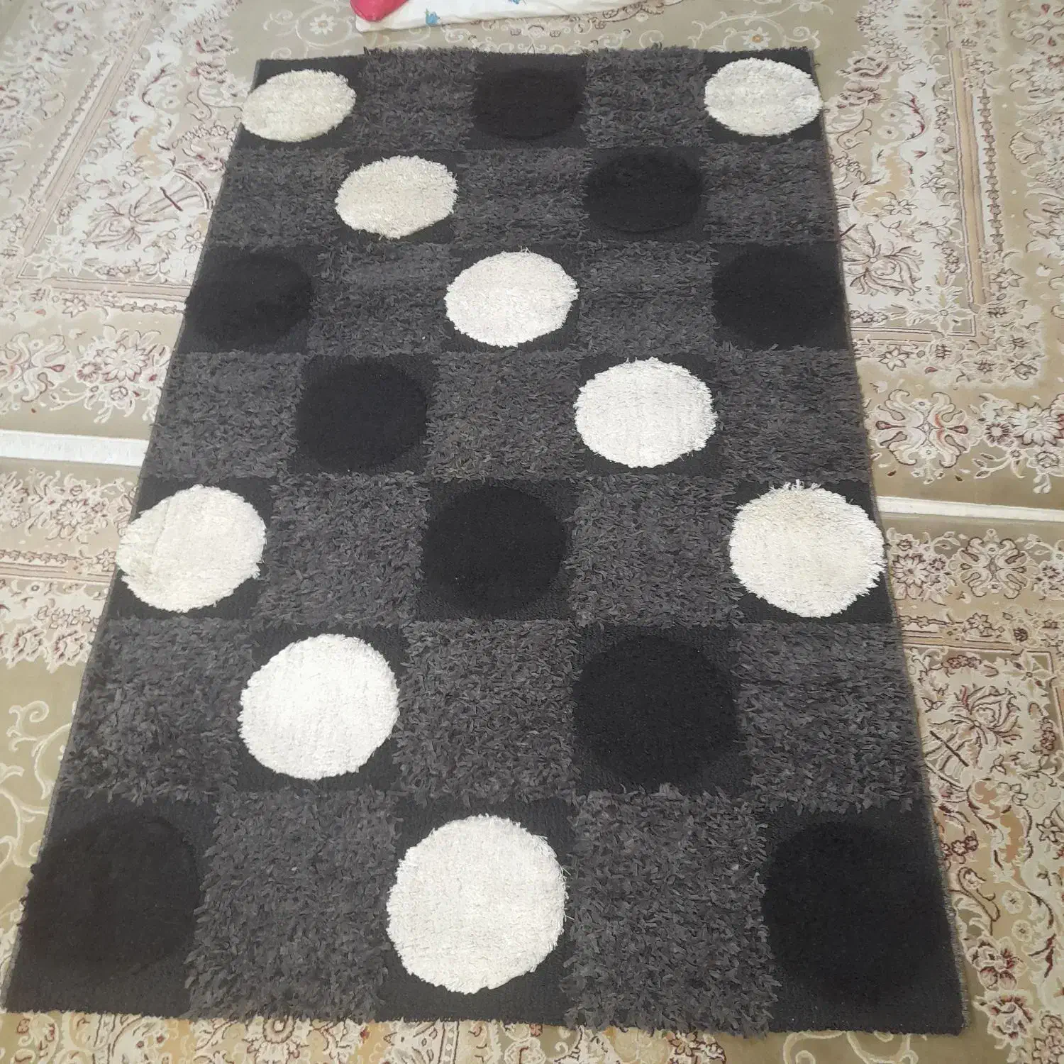 فرش ۴ متری فانتزی|فرش|شیراز, هفت تنان|دیوار