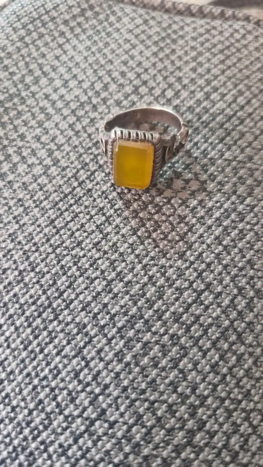 انگشتر نقره نگین شرف شمس|جواهرات|قم, شهدا|دیوار