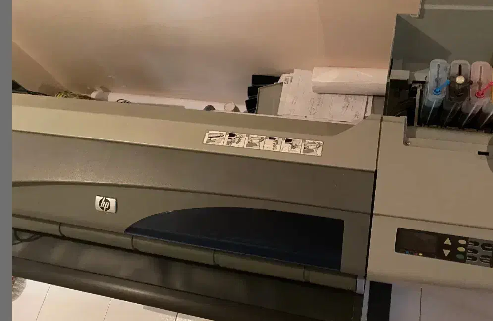 پلاتر hp 500 plus|پرینتر، اسکنر، کپی، فکس|شیراز, شهرک بهشتی|دیوار