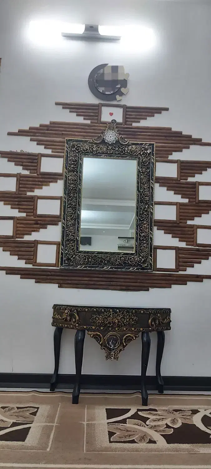 آیینه کنسول|آینه|بابل, |دیوار