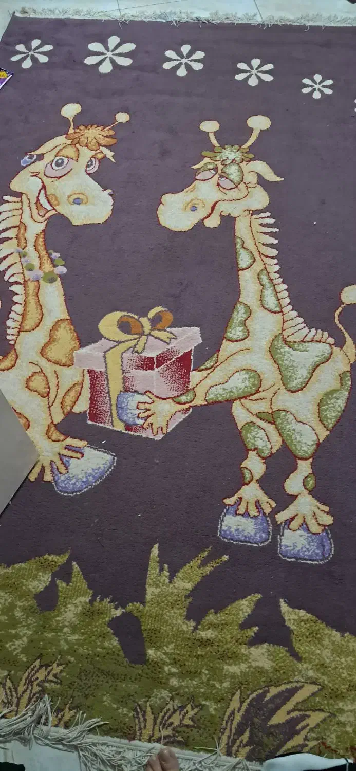 گلیم فرش دخترانه معاوضه دارم|گلیم، جاجیم، گبه|کرمانشاه, |دیوار