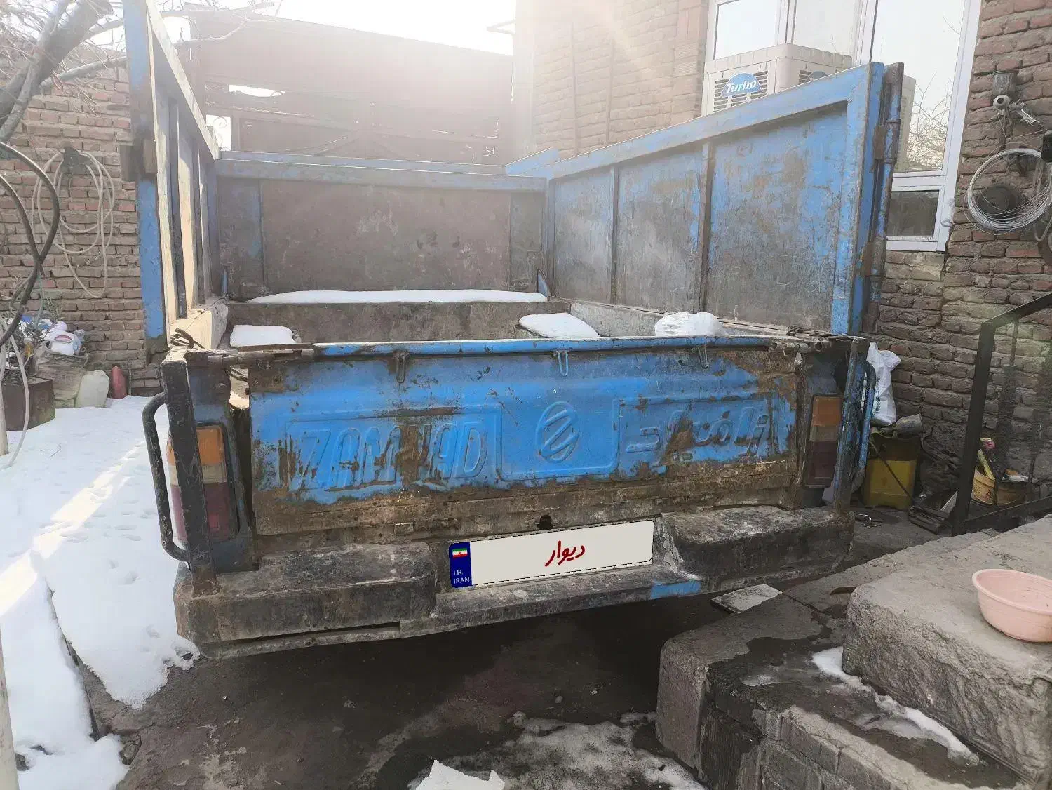 نیسان 82تناژ بالا کمپرسی|خودرو سنگین|اسکو, |دیوار