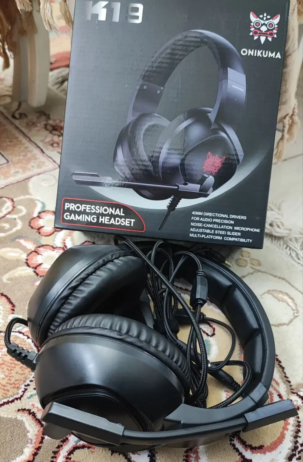 هدفون ـ گیم ـ مشکی|پخش‌کننده همراه|ورامین, ورامین|دیوار