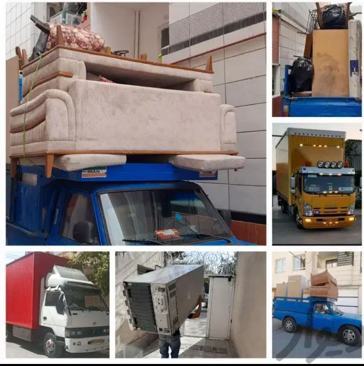 باربری حمل اثاثیه کامیون۶متر نیسان حجت بارمشهد|خدمات حمل و نقل|مشهد, شهرک رازی (شهرک غرب)|دیوار