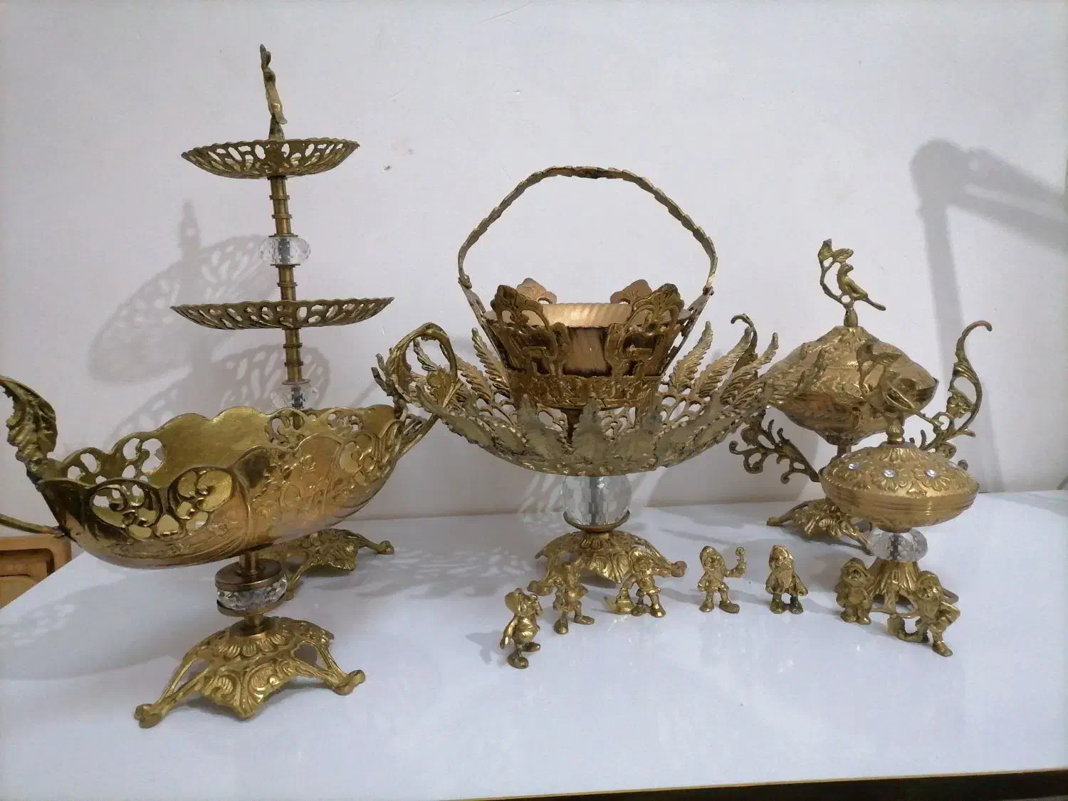 سرویس پذیرایی برنز|ظروف سرو و پذیرایی|پارسآباد, |دیوار