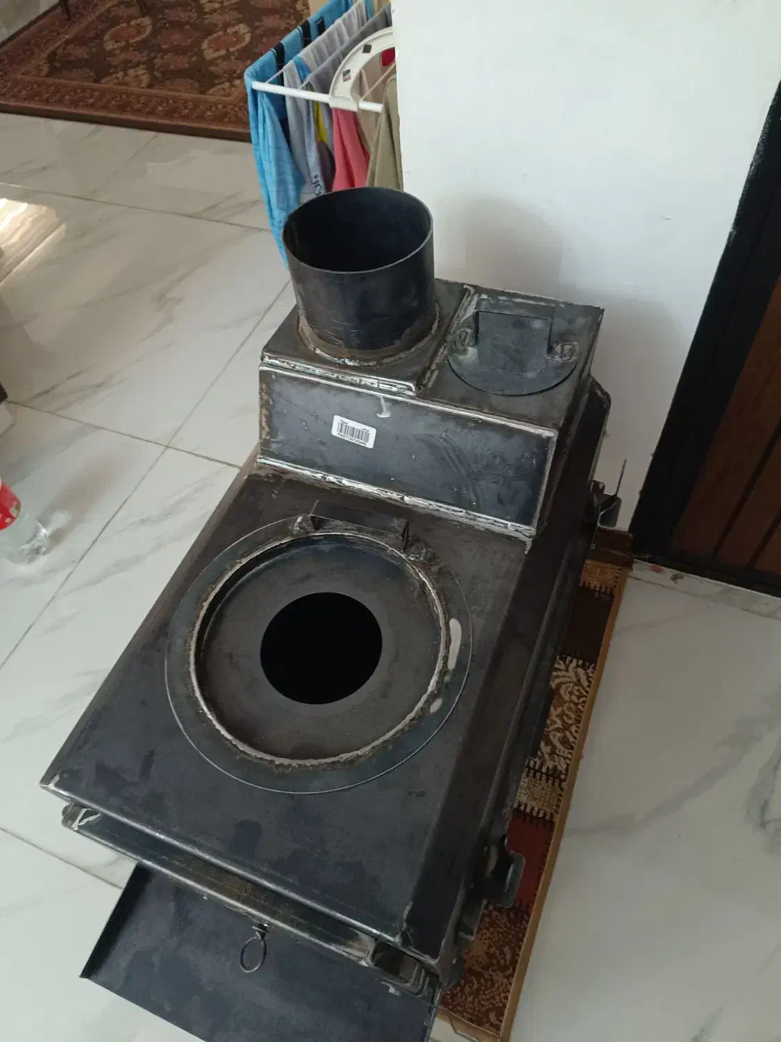 بخاری هیزمی آهنی چند منظوره|بخاری، هیتر، شومینه|رشت, نامجو|دیوار