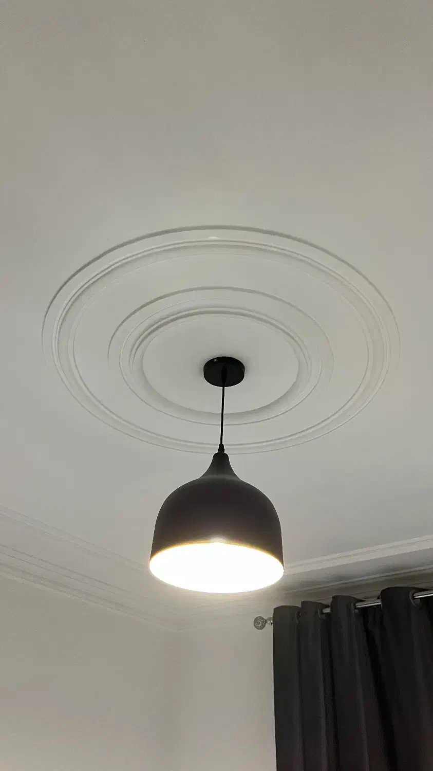 لوستر فلزی مشکی|لوستر و چراغ آویز|بندر انزلی, صابرحنان|دیوار