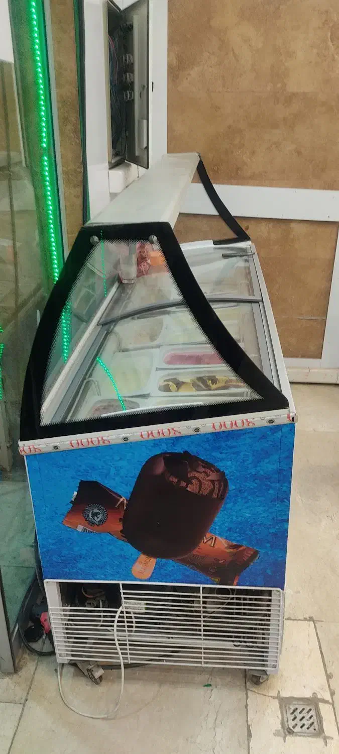 یخچال فریزر بستنی اسکوپی|کافی‌شاپ و رستوران|ری, هاشم‌آباد|دیوار
