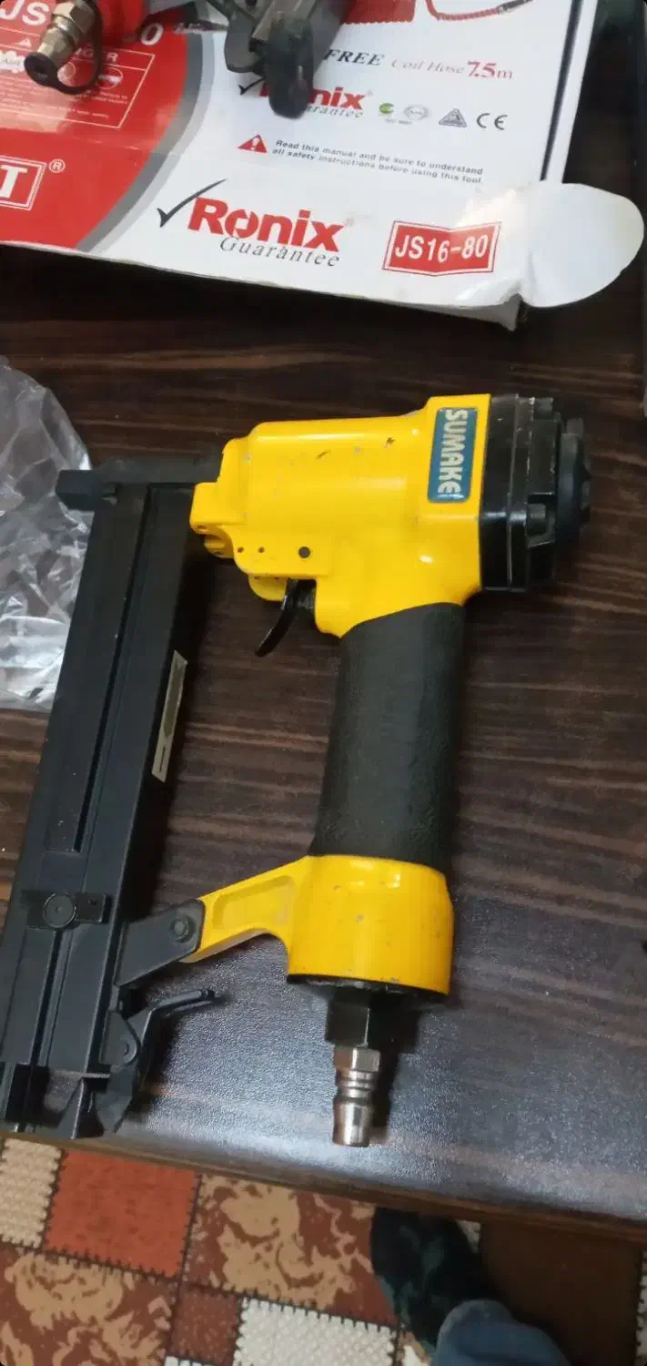 میخکوب بادی . منگنه . پلاک زن . سوماک|ابزارآلات|اصفهان, سیچان|دیوار