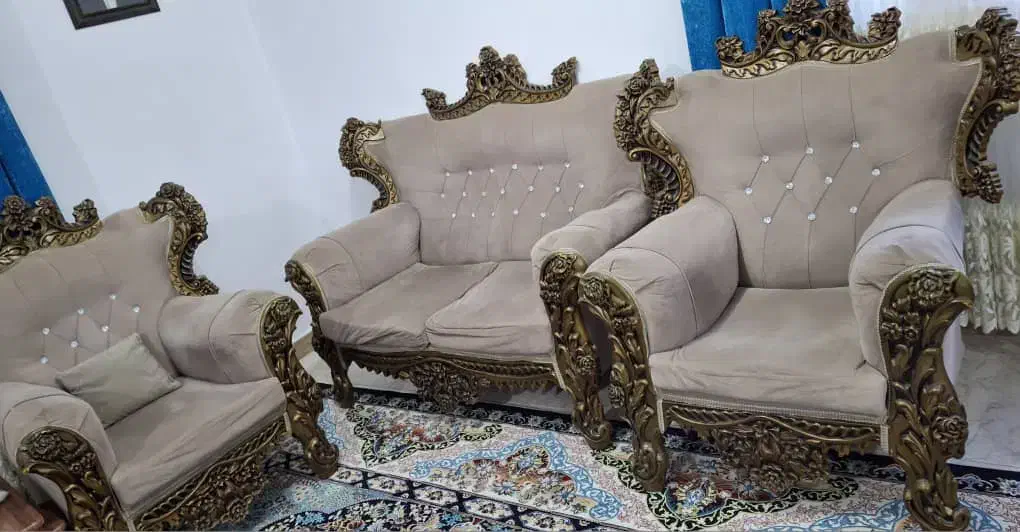 مبل هفت نفره|مبلمان خانگی و میز عسلی|کوچصفهان, |دیوار