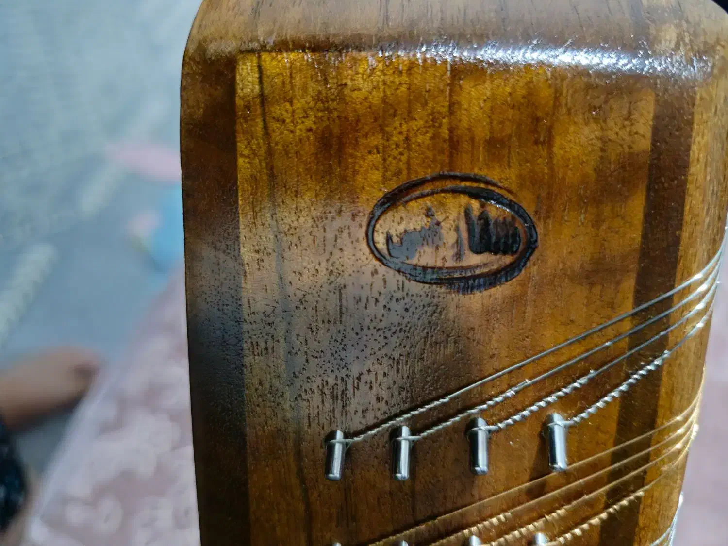 سنتور سفارشی|سازهای سنتی|اصفهان, ارغوانیه|دیوار