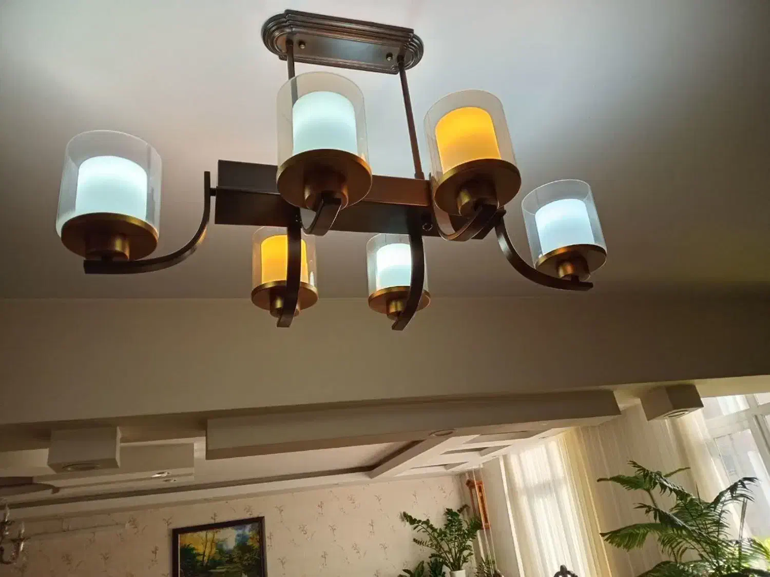 لوستر اپن|لوستر و چراغ آویز|مشهد, شاهد (شهرک غرب)|دیوار