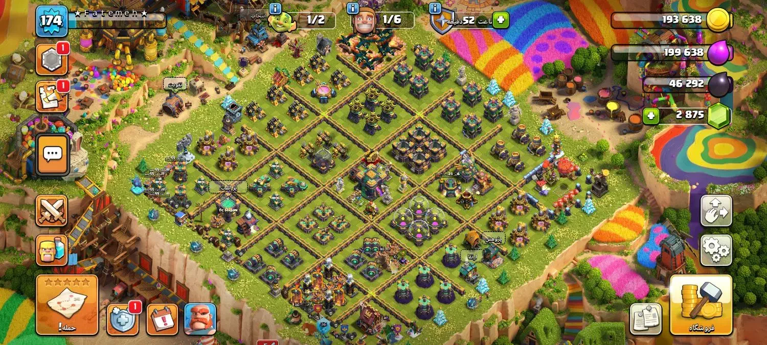 گیم بازی کلش آف کلنز|کنسول، بازی ویدئویی و آنلاین|زابل, |دیوار