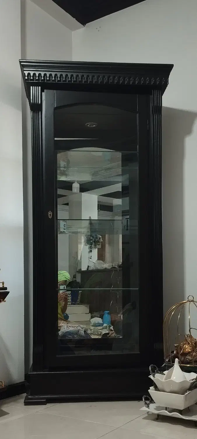 بوفه قهوه ای سوخته|بوفه، ویترین، کنسول|گنبد کاووس, |دیوار