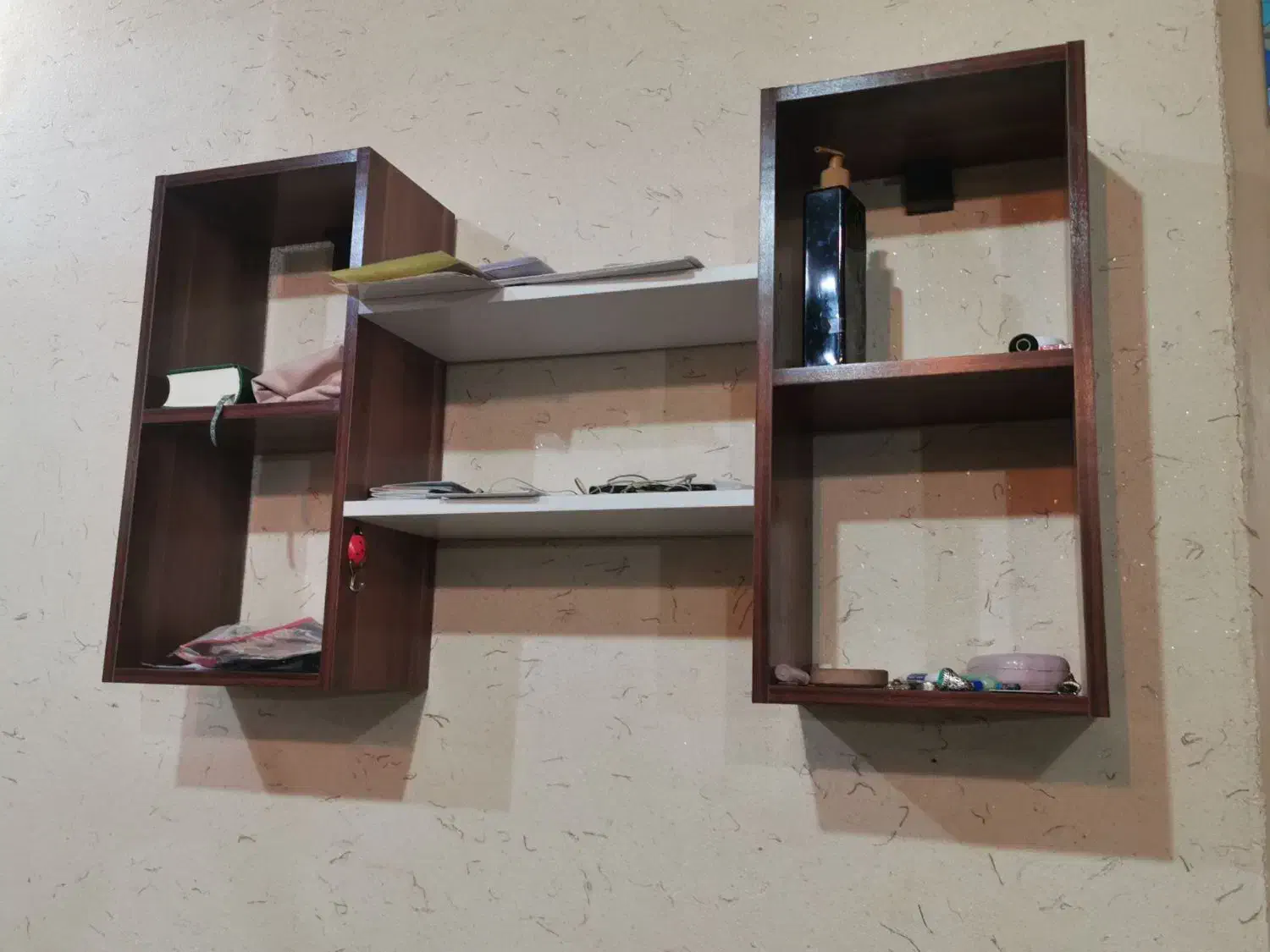 قفسه دیواری، کتابخانه ی دیواری|کتابخانه، شلف، قفسههای دیواری|شهرکرد, |دیوار