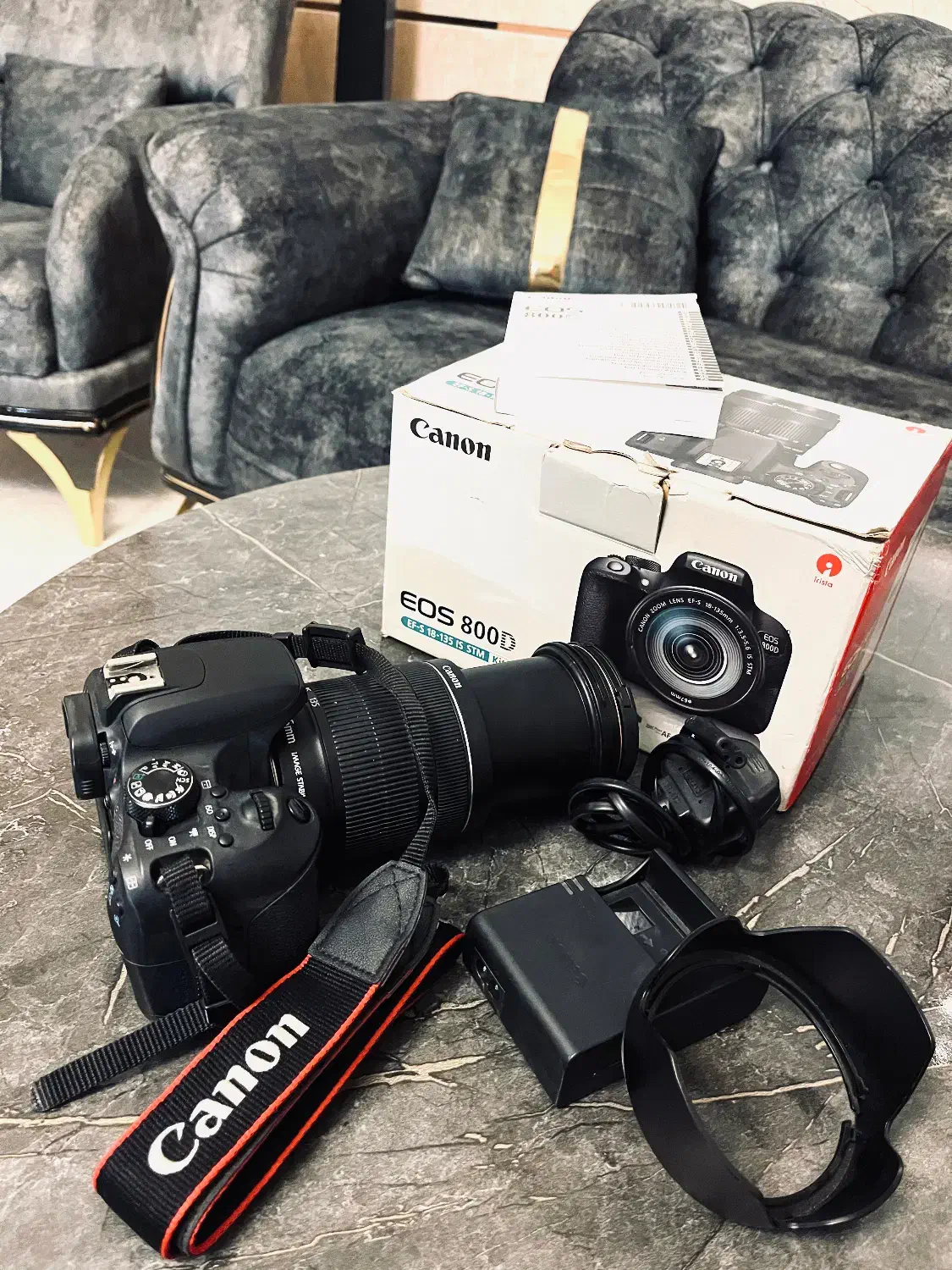 دوربین کنون۸۰۰d|دوربین عکاسی و فیلم‌برداری|برخوار, |دیوار