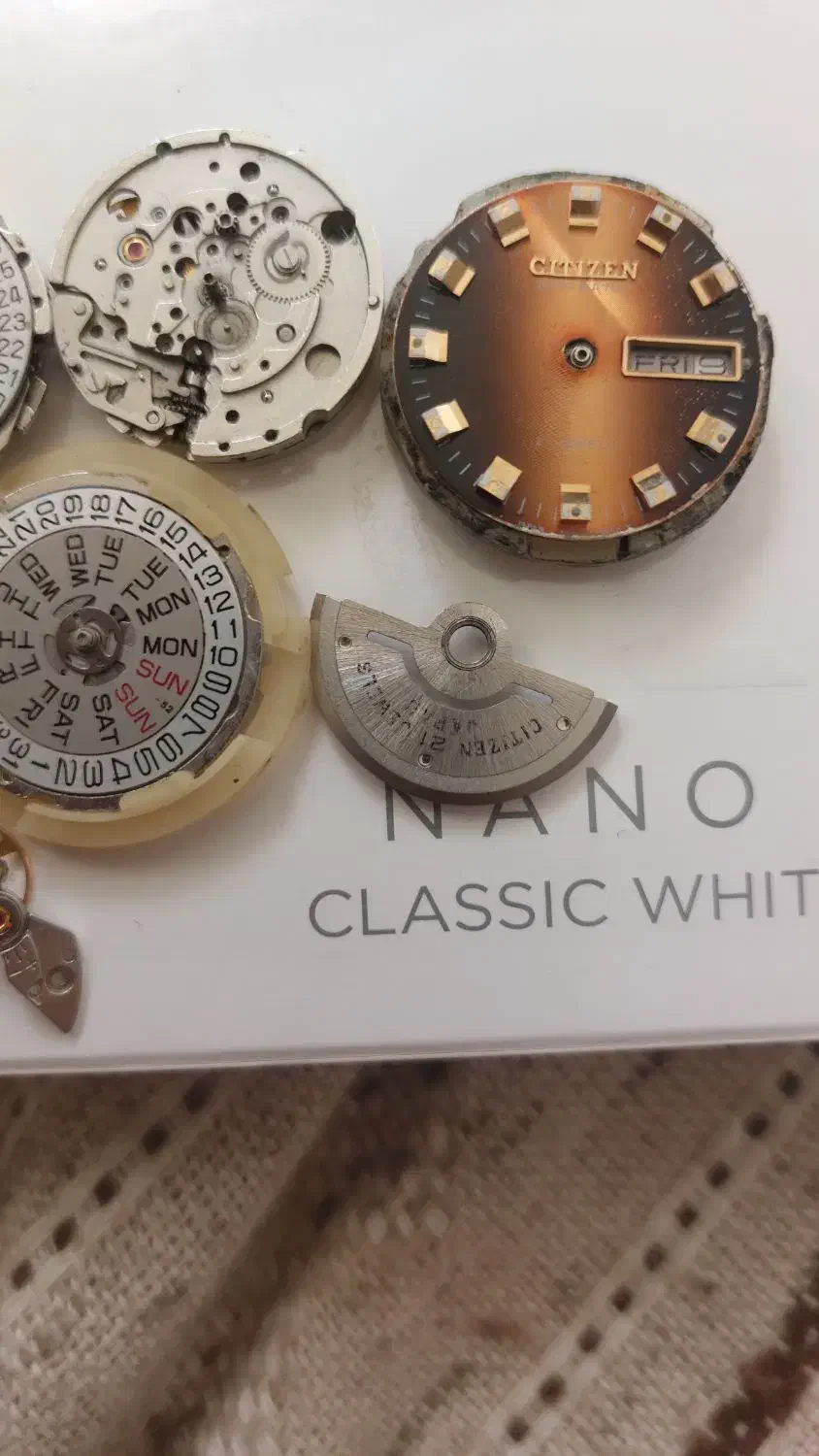 موتور ساعت سیتیزن همراه با رقاصک و لنگر|ساعت|دره شهر, |دیوار