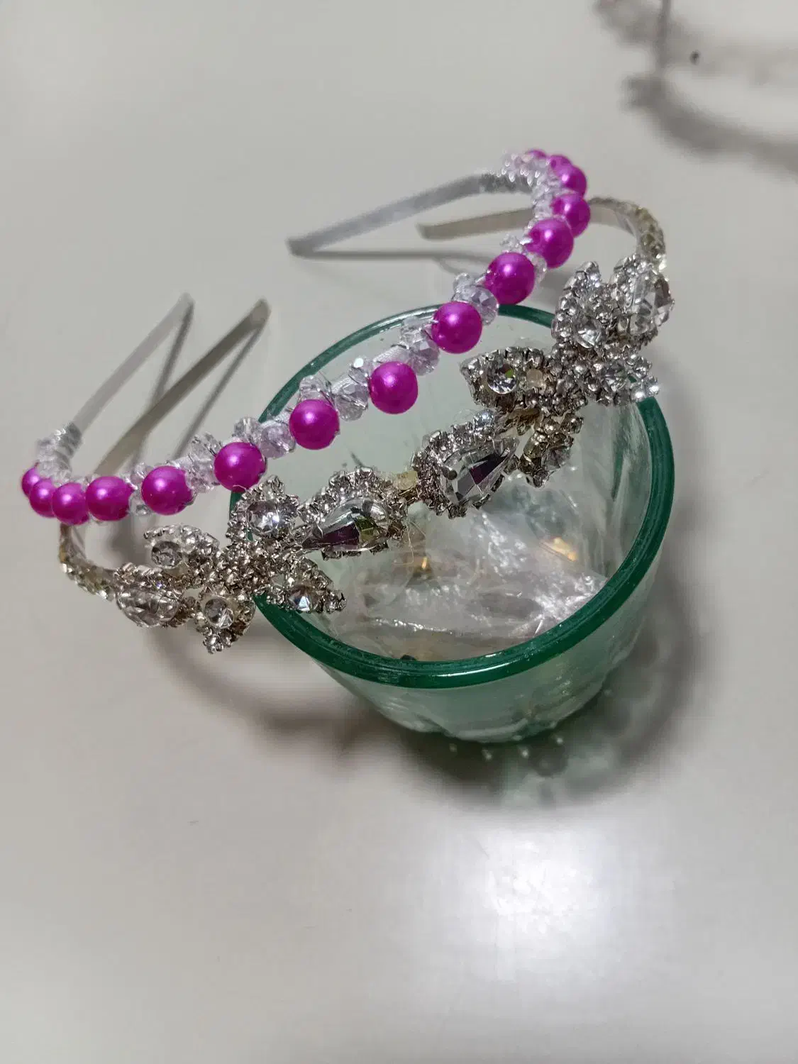 سفارش انواع تل کریستال و تاج و سنجاق شینیون|زیورآلات و اکسسوری|رشت, خواهر امام|دیوار