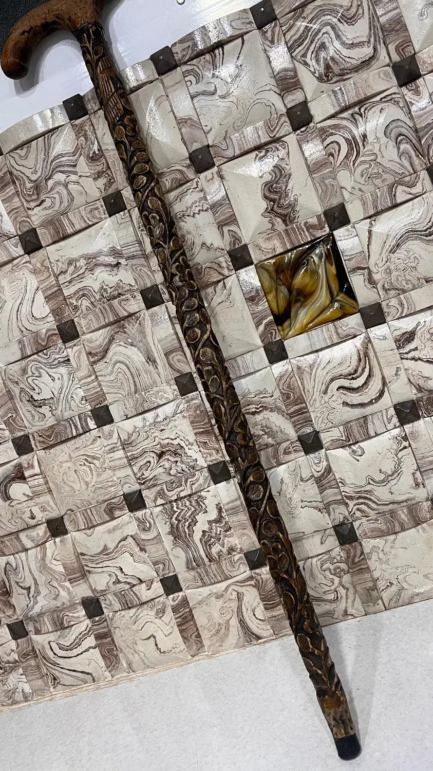 عصا چوبی قدیمی|کلکسیون اشیاء عتیقه|تهران, بهمن یار|دیوار