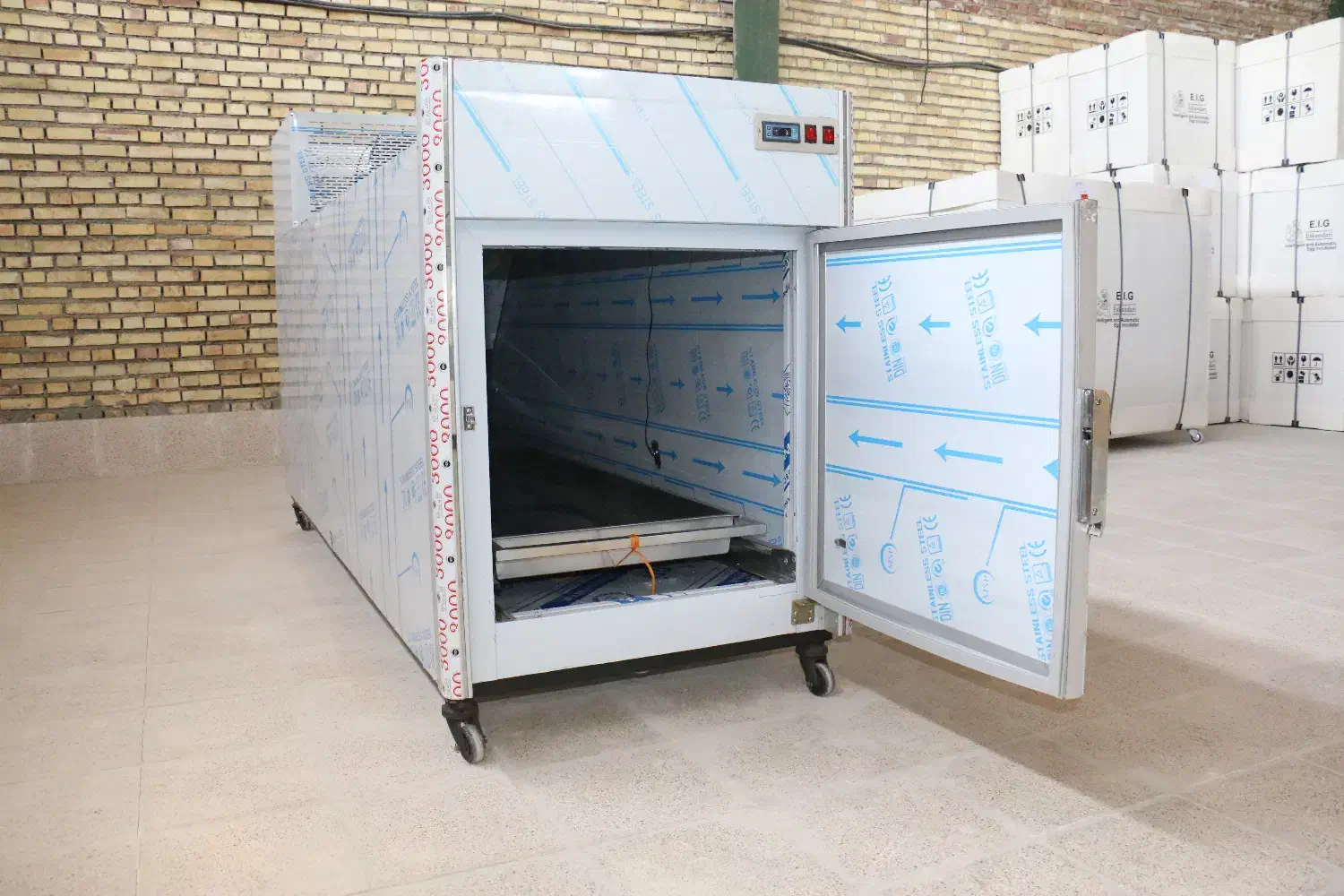 سرد خانه یخچال جسد تک کابین سردخانه آرامستان|ماشین‌آلات صنعتی|تبریز, |دیوار