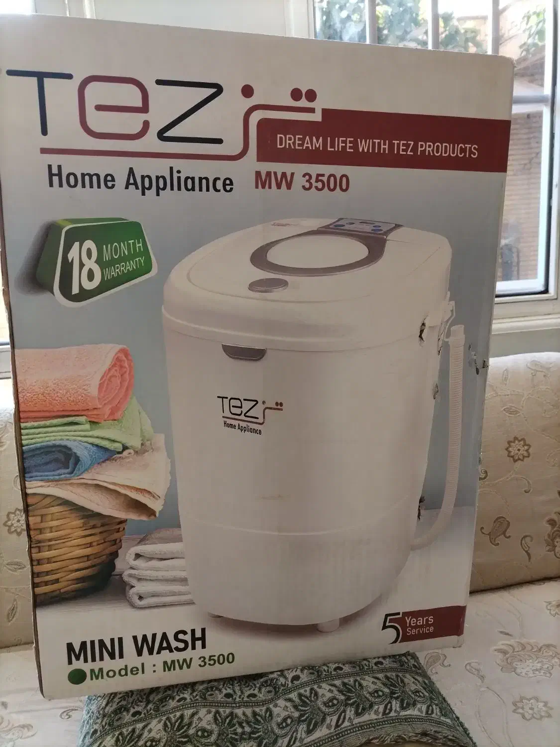 لباسشویی مینی واش تز|ماشین لباسشویی و خشک‌کن لباس|قم, قم نو|دیوار