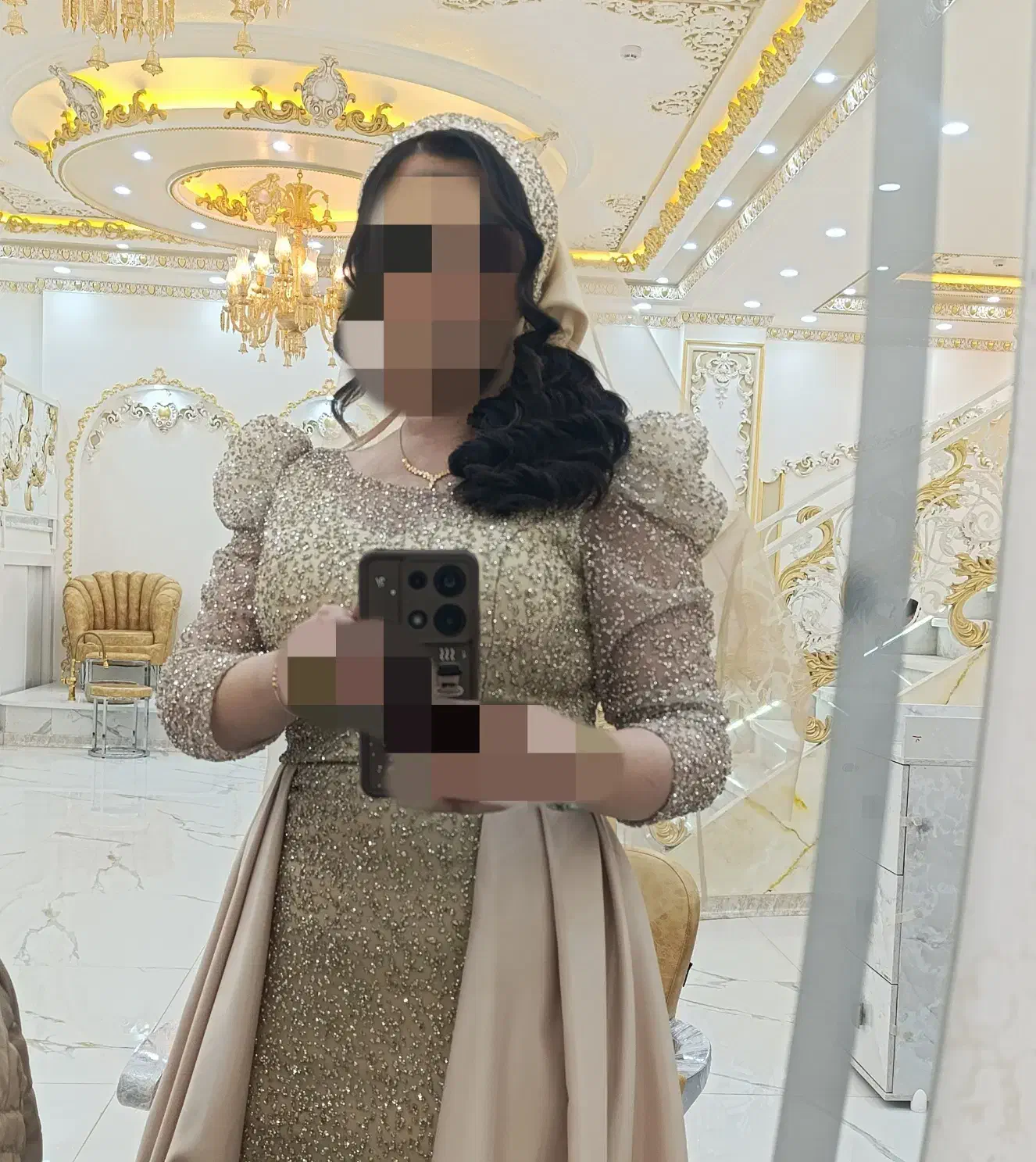 لباس مجلسی پوشیده سایز ۳۸-۴۰|لباس|هشتگرد, شهرک بعثت|دیوار