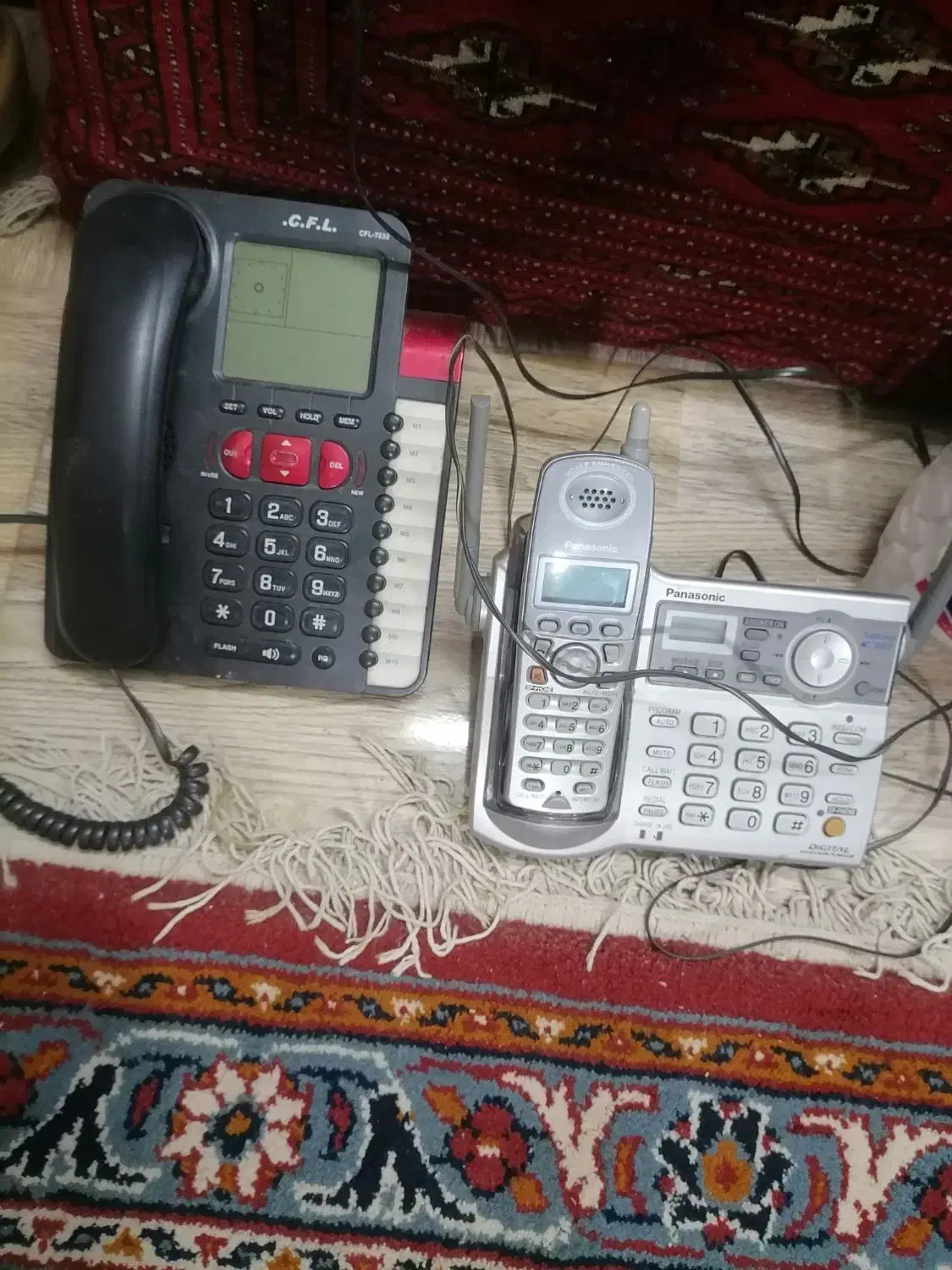 تلفن رومیزی ولی سیم پاناسونیک|تلفن رومیزی|بجنورد, |دیوار