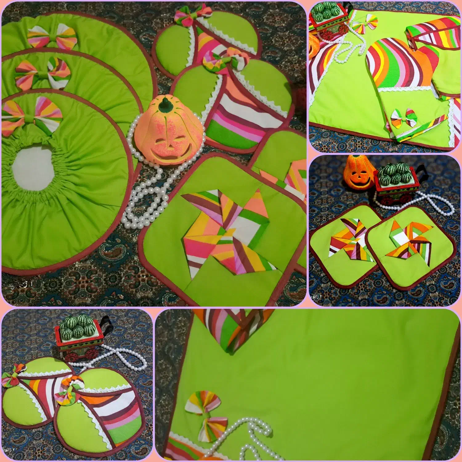 سرویس آشپزخانه|سفره، حوله، دستمال آشپزخانه|آبادان, |دیوار