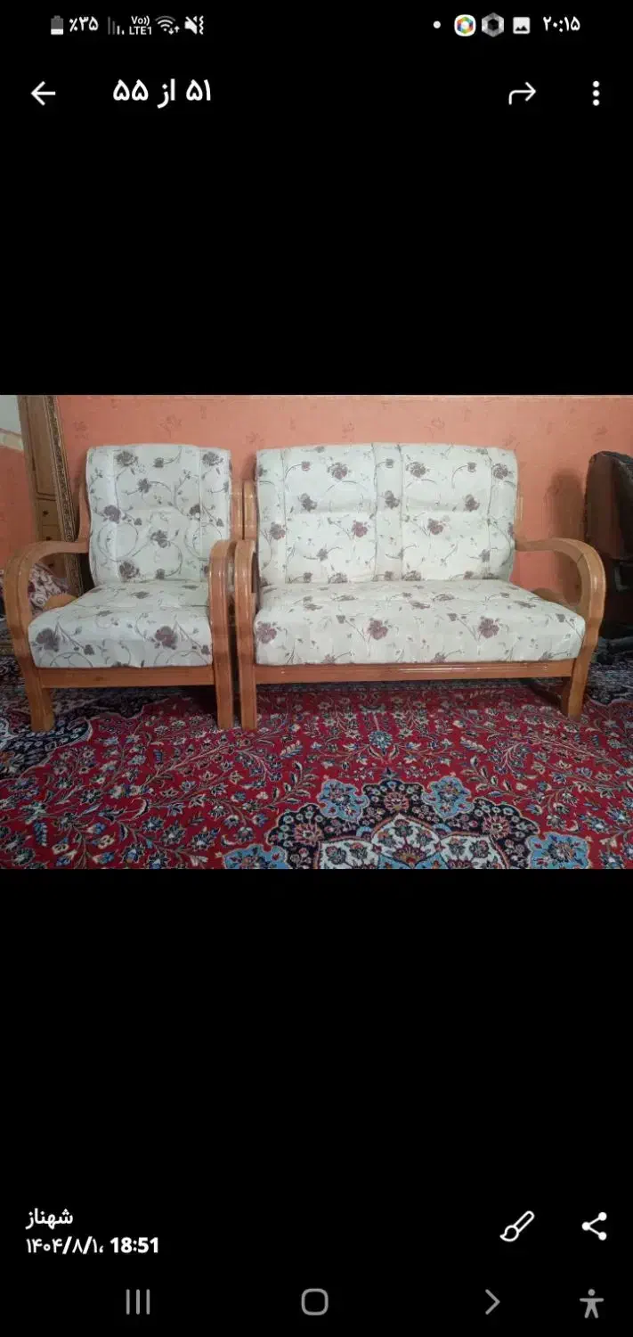 مبل|مبلمان خانگی و میز عسلی|شاهین‌شهر, گزبرخوار|دیوار