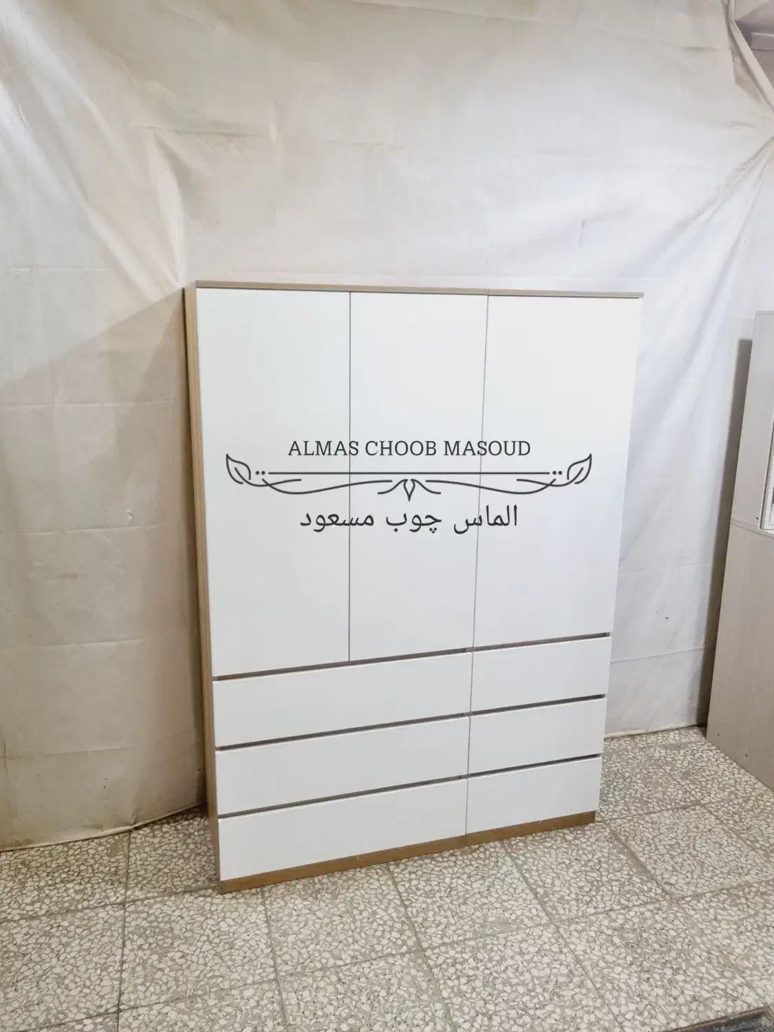 کمد لولایی الماس چوب مسعود ( ۳درب ۶ کشو )|جاکفشی، کمد، دراور|تهران, اوقاف|دیوار