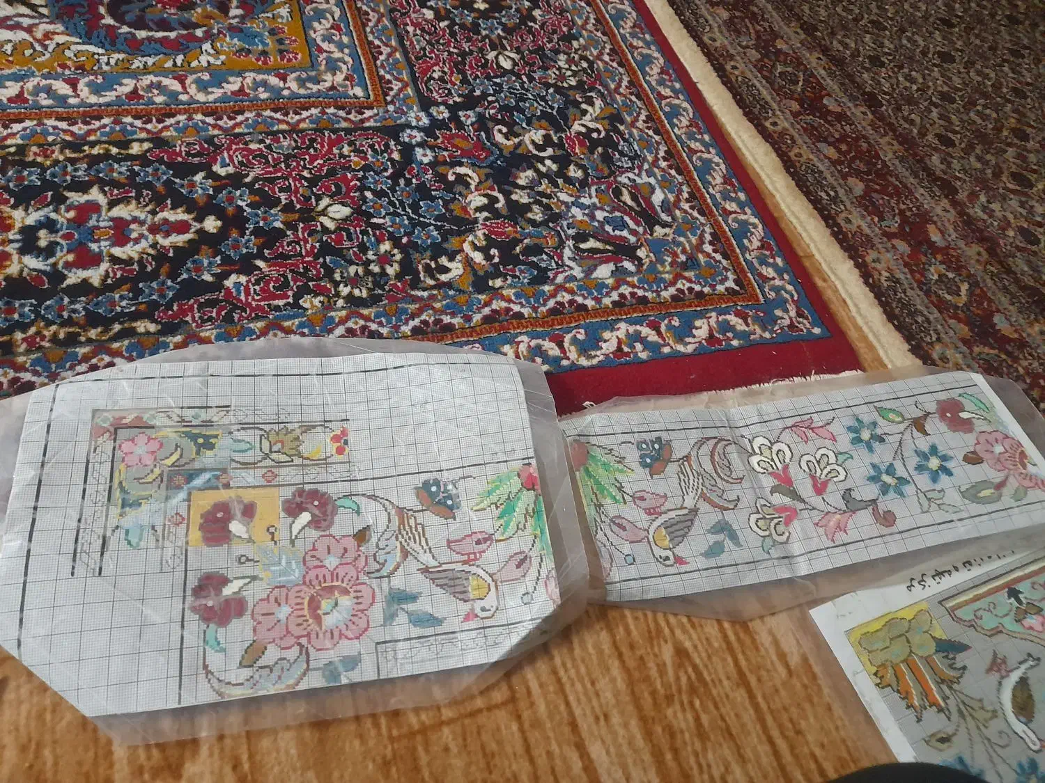 نقشه قالی|فرش|بیرجند, |دیوار