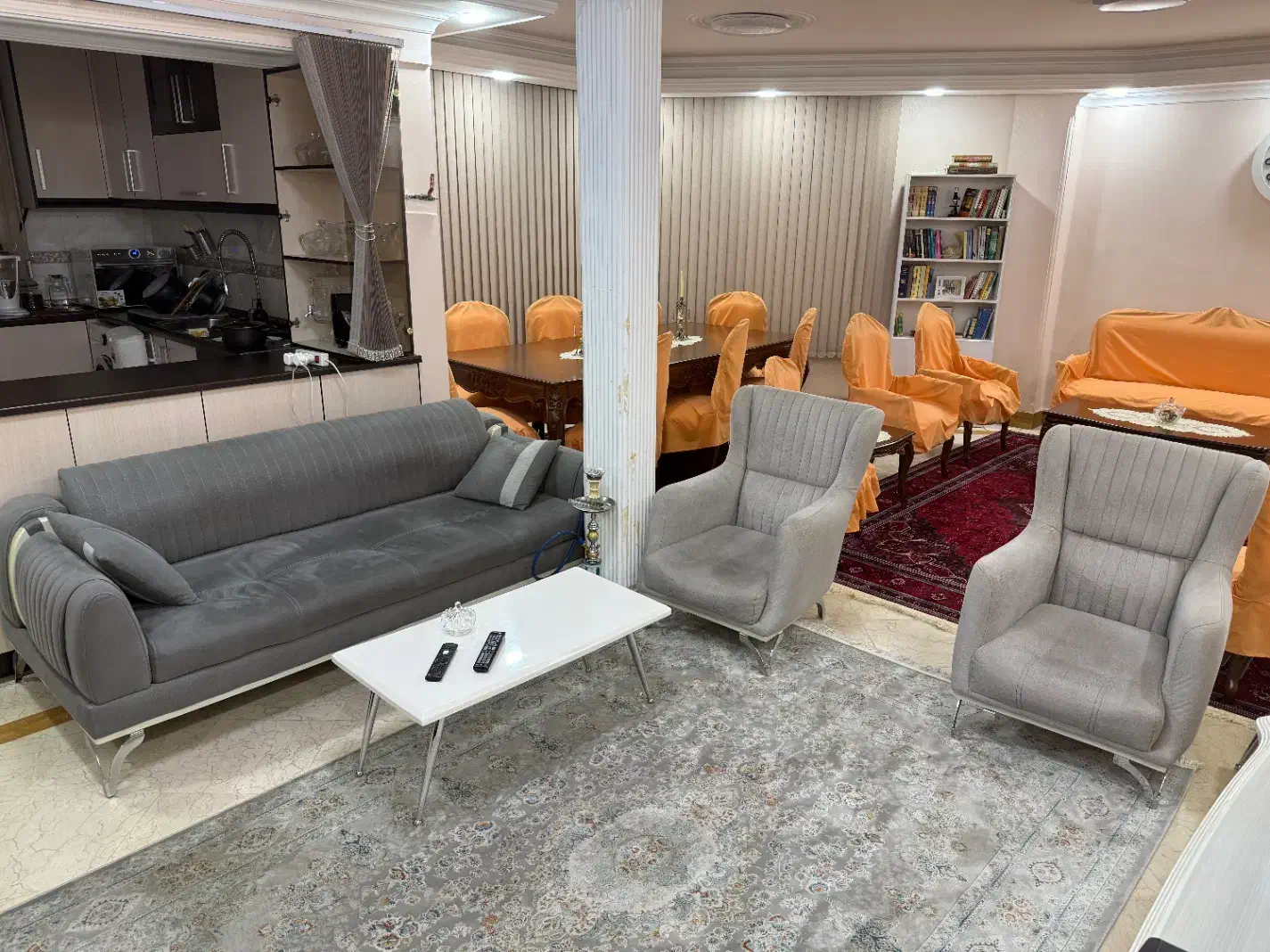 مبل ۸ نفره تخت خواب شو|مبلمان خانگی و میز عسلی|تهران, صادقیه|دیوار