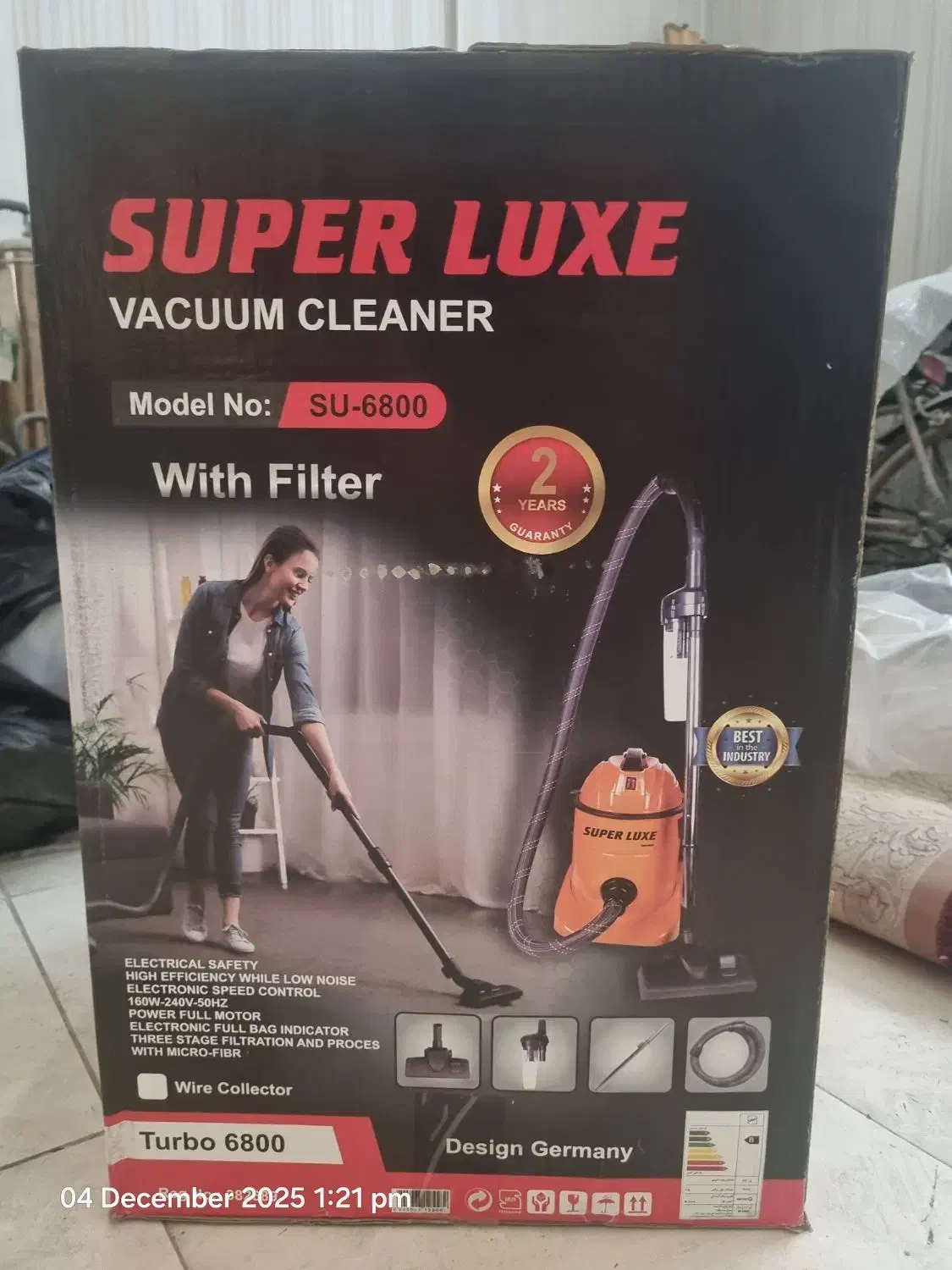 جاروبرقی سوپر لوکس|جاروبرقی، جارو شارژی، بخارشو|تهران, جوادیه|دیوار