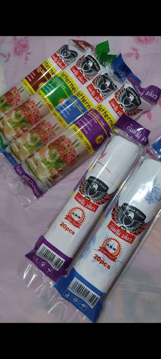 سفره یکبارمصرف|ظروف نگهدارنده، پلاستیکی، یکبارمصرف|ساوه, |دیوار