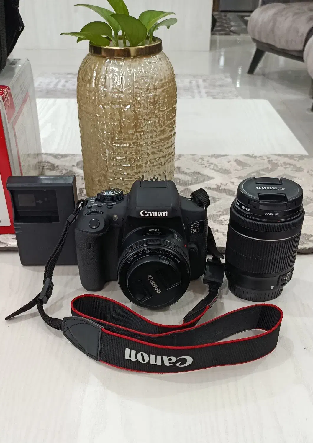 دوربین کنون Canon 750D با ۲ عدد لنز|دوربین عکاسی و فیلمبرداری|اهواز, سپیدار|دیوار