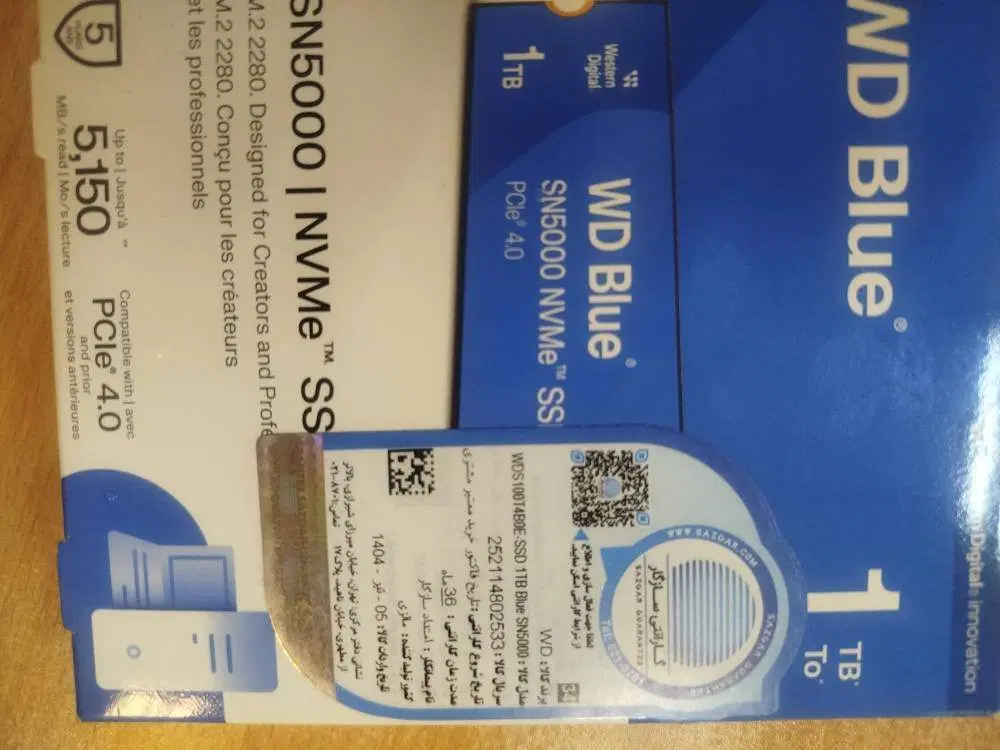 SSD M2 SN5000|قطعات و لوازم جانبی رایانه|سمنان, |دیوار