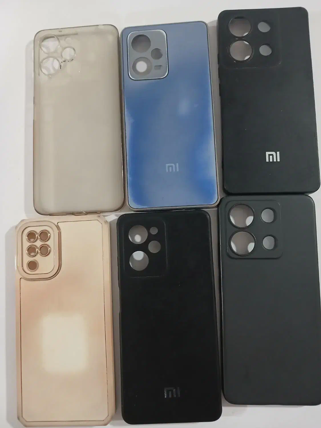 شش عدد کاور گوشی کار کرده|لوازم جانبی موبایل و تبلت|مسجد سلیمان, |دیوار