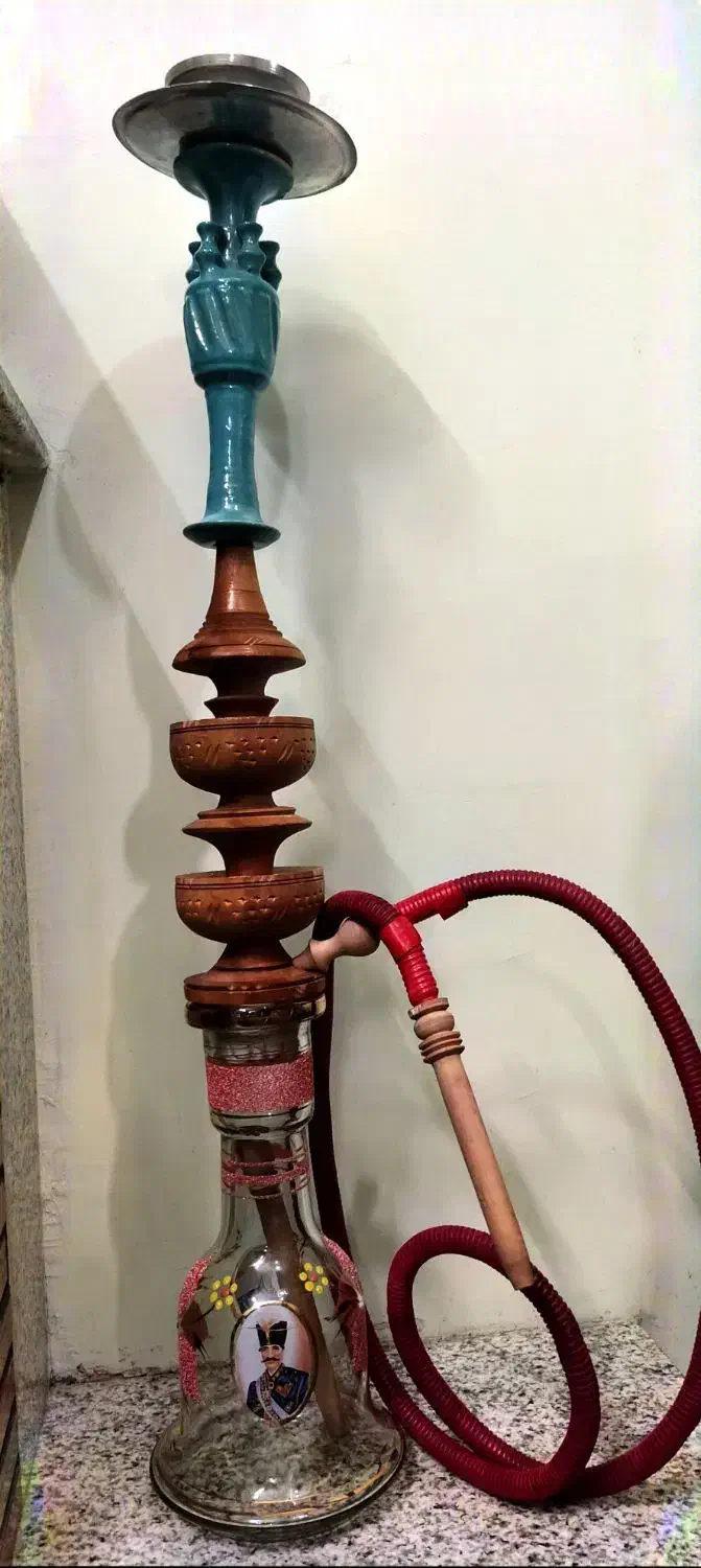 قلیان|کلکسیون اشیاء عتیقه|اصفهان, دارک|دیوار