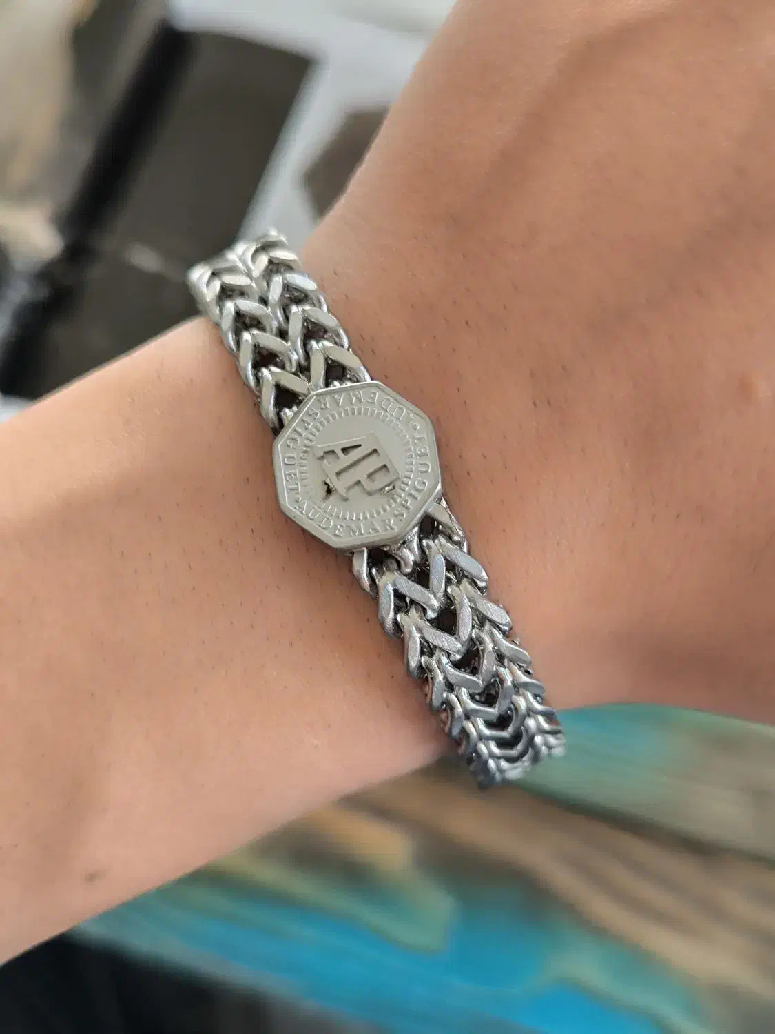 دستبند بافت مردانه استیل مارک AP 5706505487|بدلیجات|تبریز, |دیوار