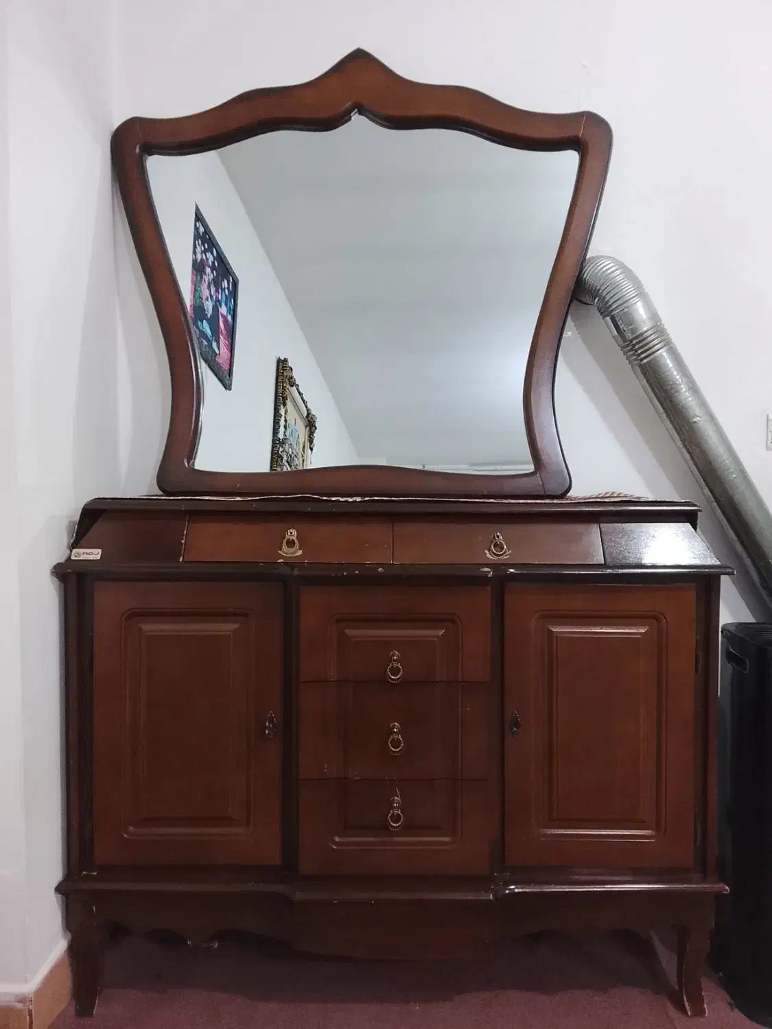 آینه کنسول|بوفه، ویترین، کنسول|ملایر, |دیوار