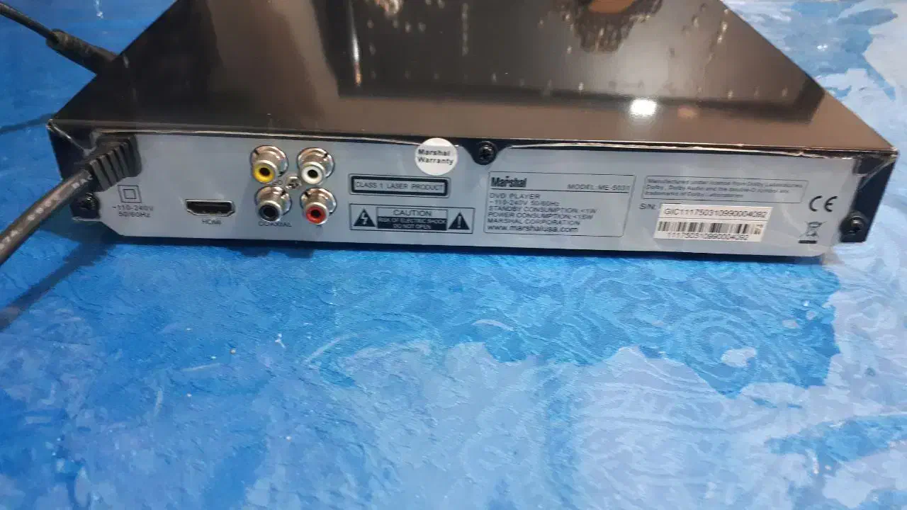 دی وی دی برند مارشال DVD|پخشکننده DVD و ویدیو|رشت, منظریه|دیوار