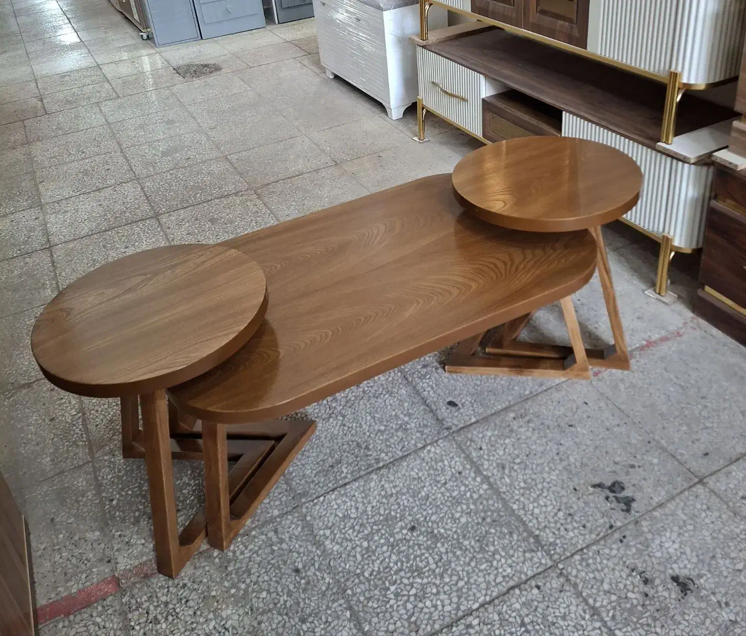 فروش ویژه جلومبلی چوبی کنذو/تولیدی انواع میزعسلی|مبلمان خانگی و میز عسلی|خمینیشهر, |دیوار