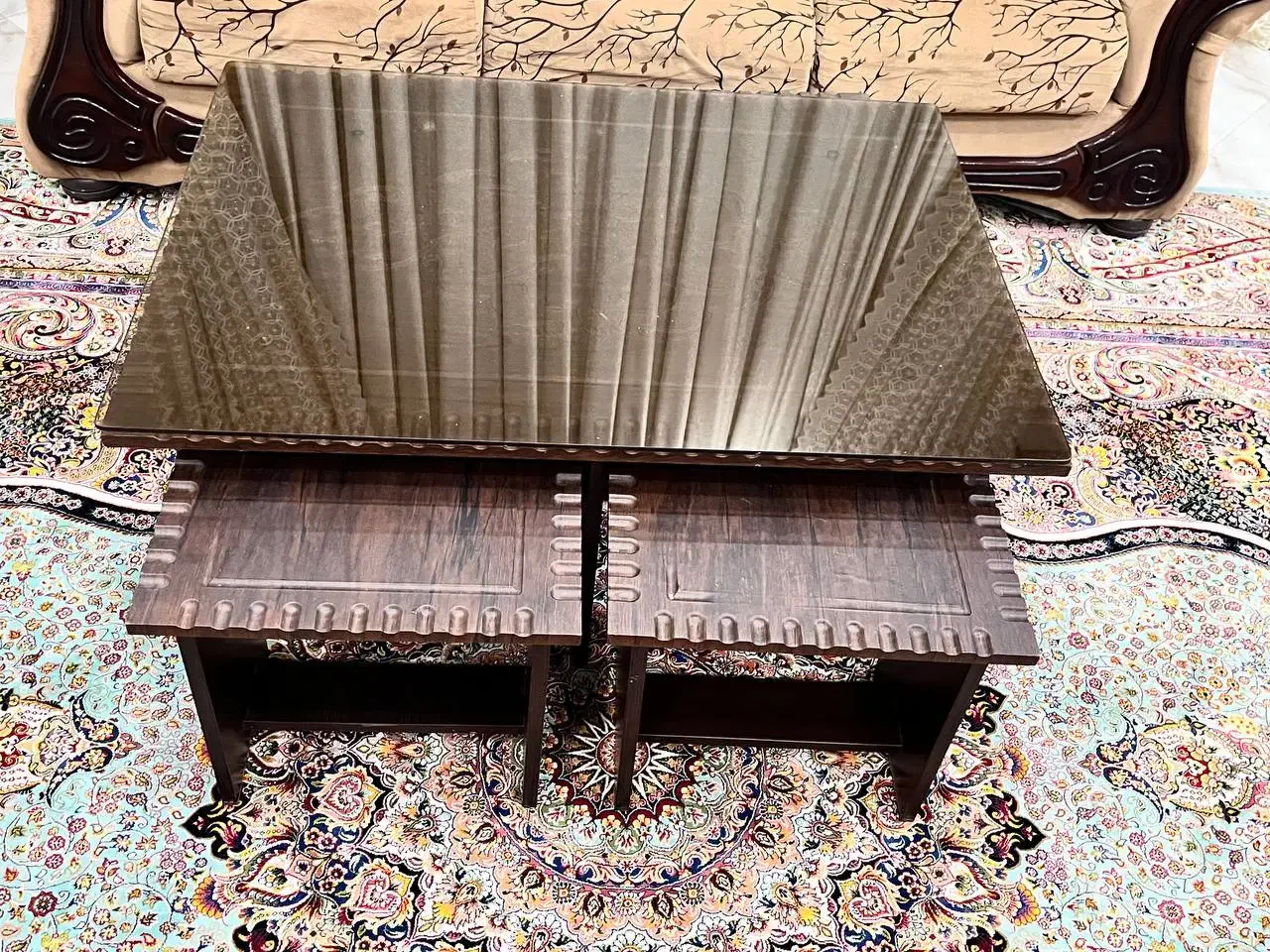 جلومبلی وعسلی در حدنو|مبلمان خانگی و میز عسلی|هشتگرد, شهرک ولیعصر (مصلی)|دیوار