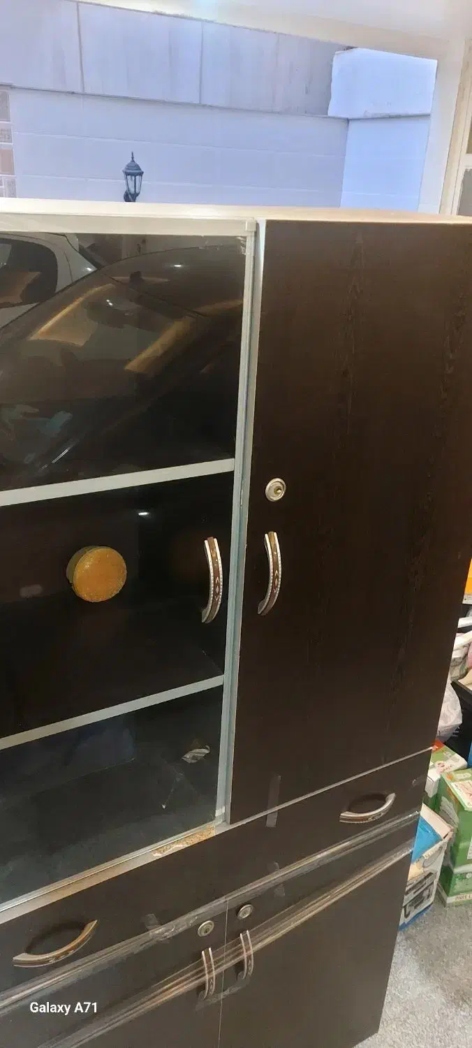 کمد کتابخانه|کتابخانه، شلف، قفسههای دیواری|ساری, |دیوار